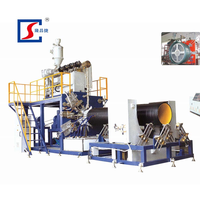 HDPE Hollowness Wall Winding Pipe Production Line