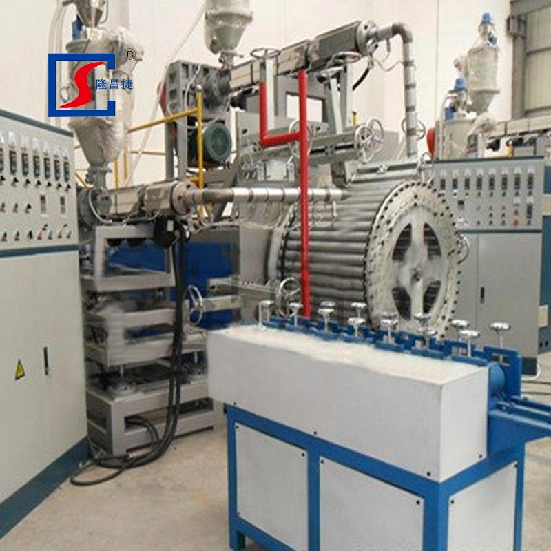 PE Steel Plastic Composite Winding Drain Pipe Production Line