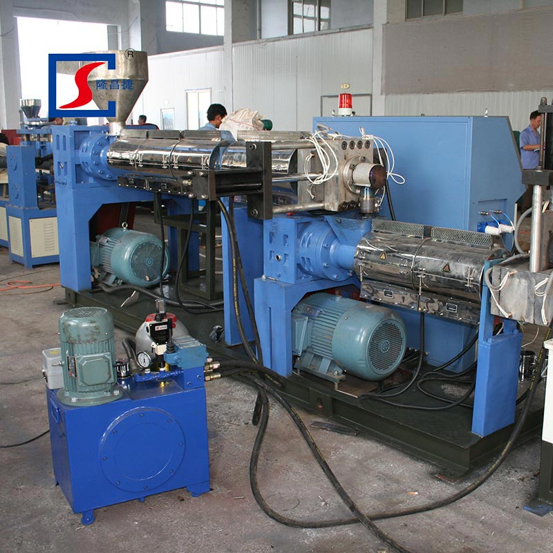 PP PE PS Double Stage Recycle Granulate Production Line